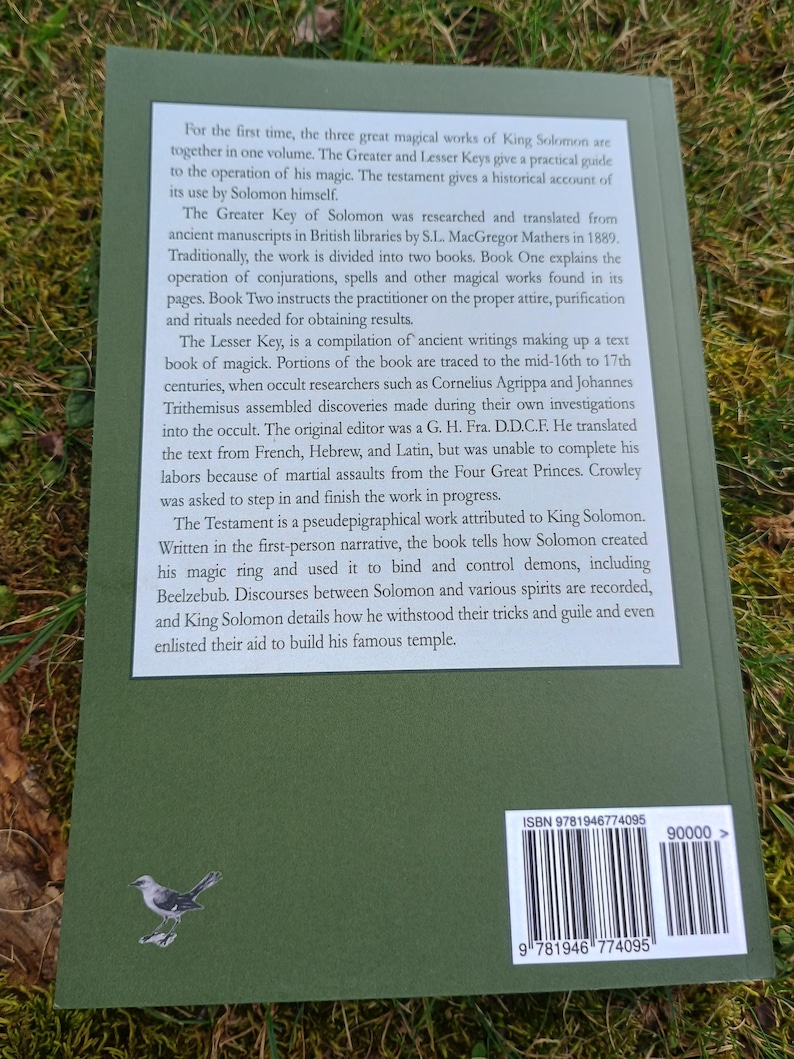 The Three Magical Books of Solomon, Crowley image 2