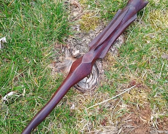 Rosewood Burl Wand