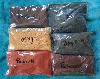 Exotic Hardwood Powder for Incense Making