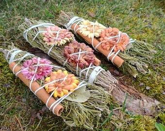 Rosemary & Cinnamon Smudge Sticks