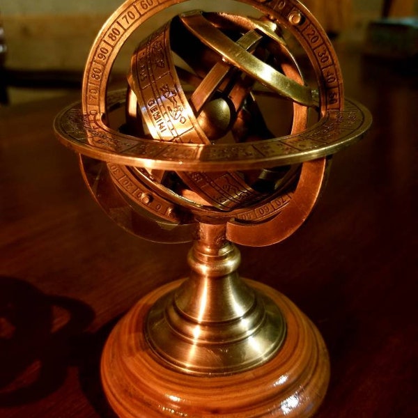 Armillary Sphere, Brass