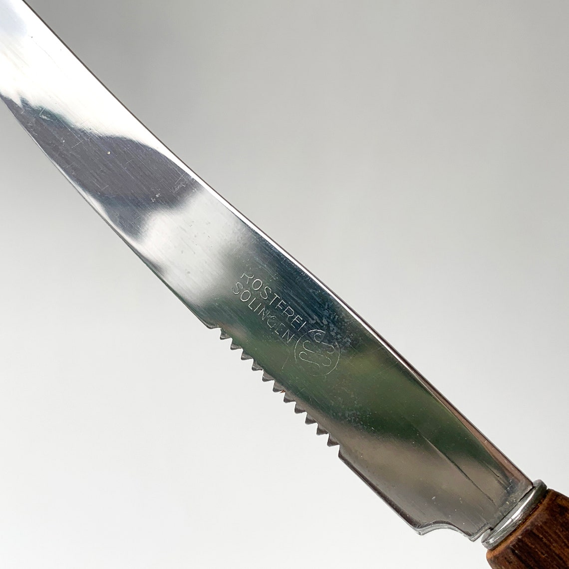 German Solingen Fruit Knife Set Rosewood & Stainless Steel Etsy