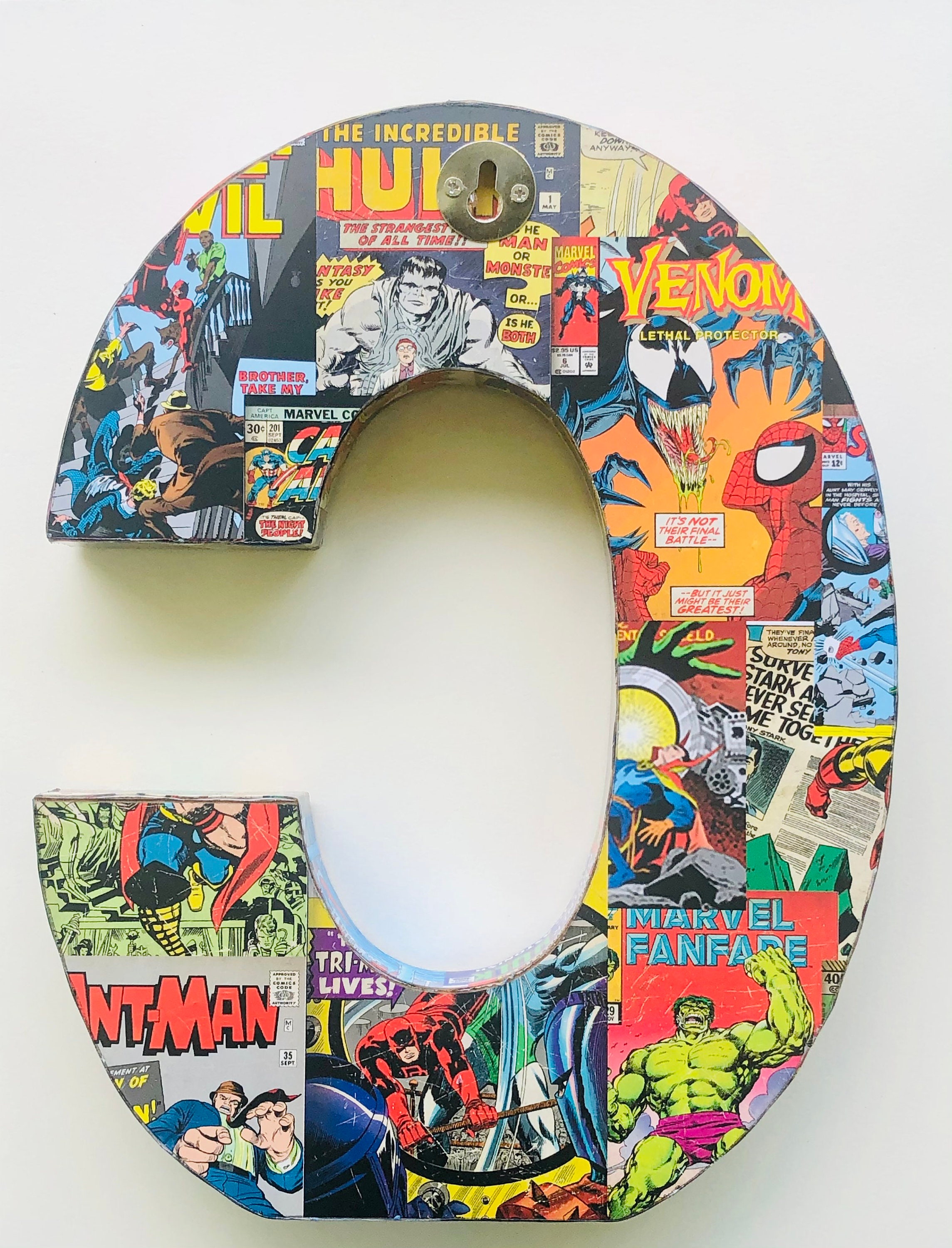 Superhero wall letters Wooden Letters Superhero Decor Etsy