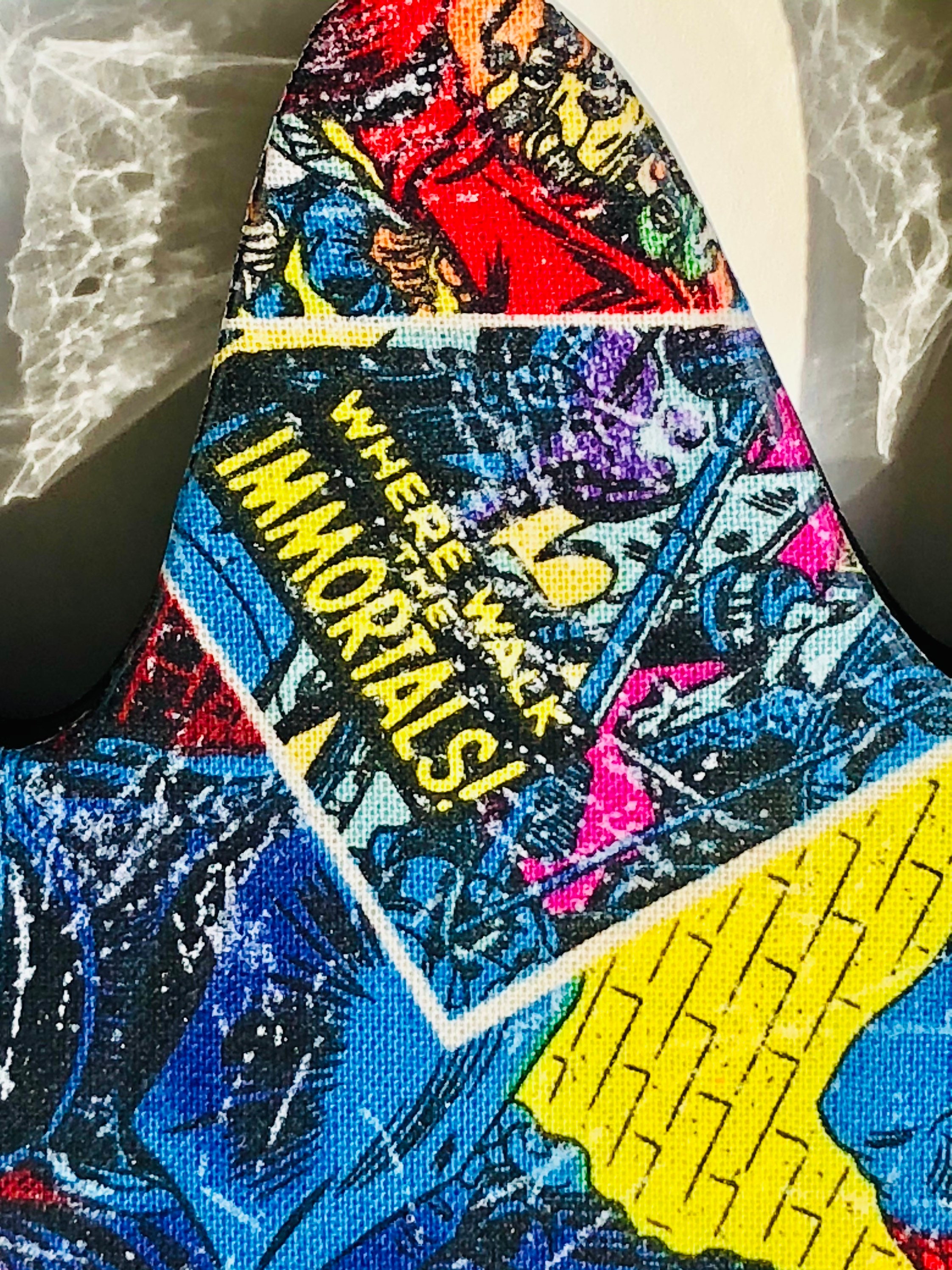 Superhero wall letters Avengers Wall Decor Comic Book Etsy