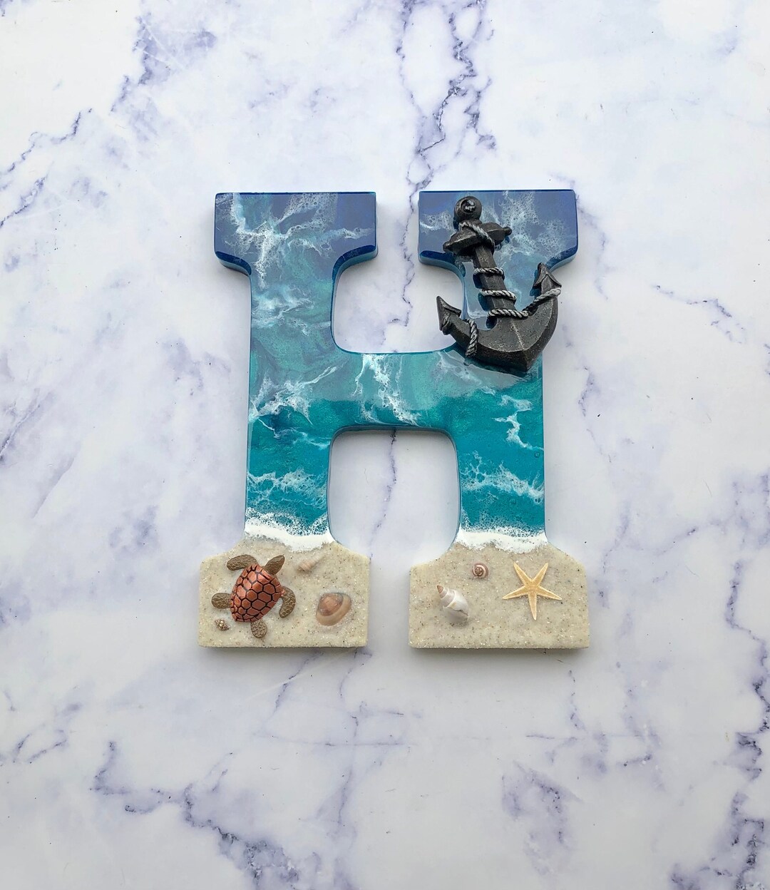 Personalized Nautical Letter for Mancave Decor Maritime - Etsy