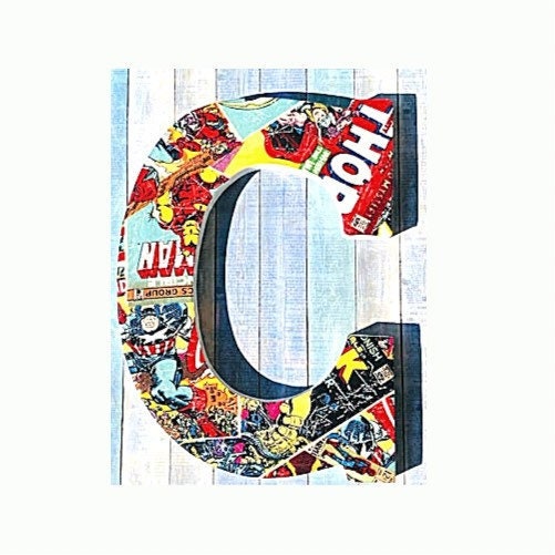Superhero Wall Letters Wooden Letters Superhero Decor Etsy