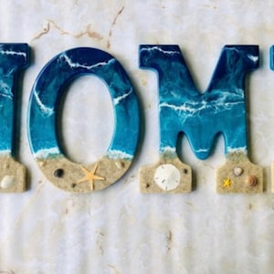 Letrero de casa de playa personalizado / Regalo de inauguración de la casa Primera casa / Letrero de dólar de arena Regalo personalizado / Regalo personalizado / Letrero de casa de playa / Hecho a mano