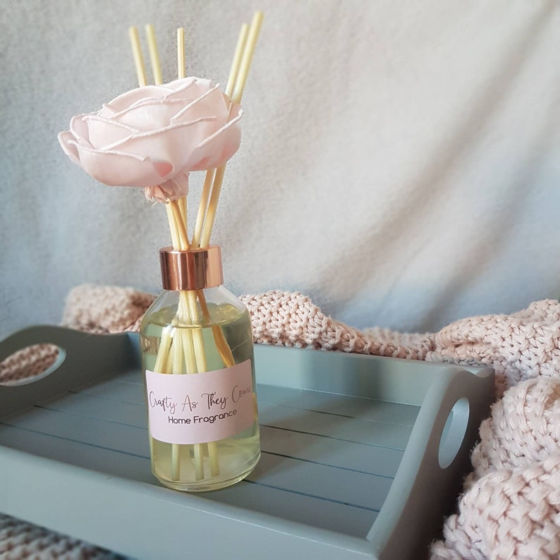 LUXURY HIGHLY SCENTED Reed Diffuser Flower Diffuser Reed Etsy UK