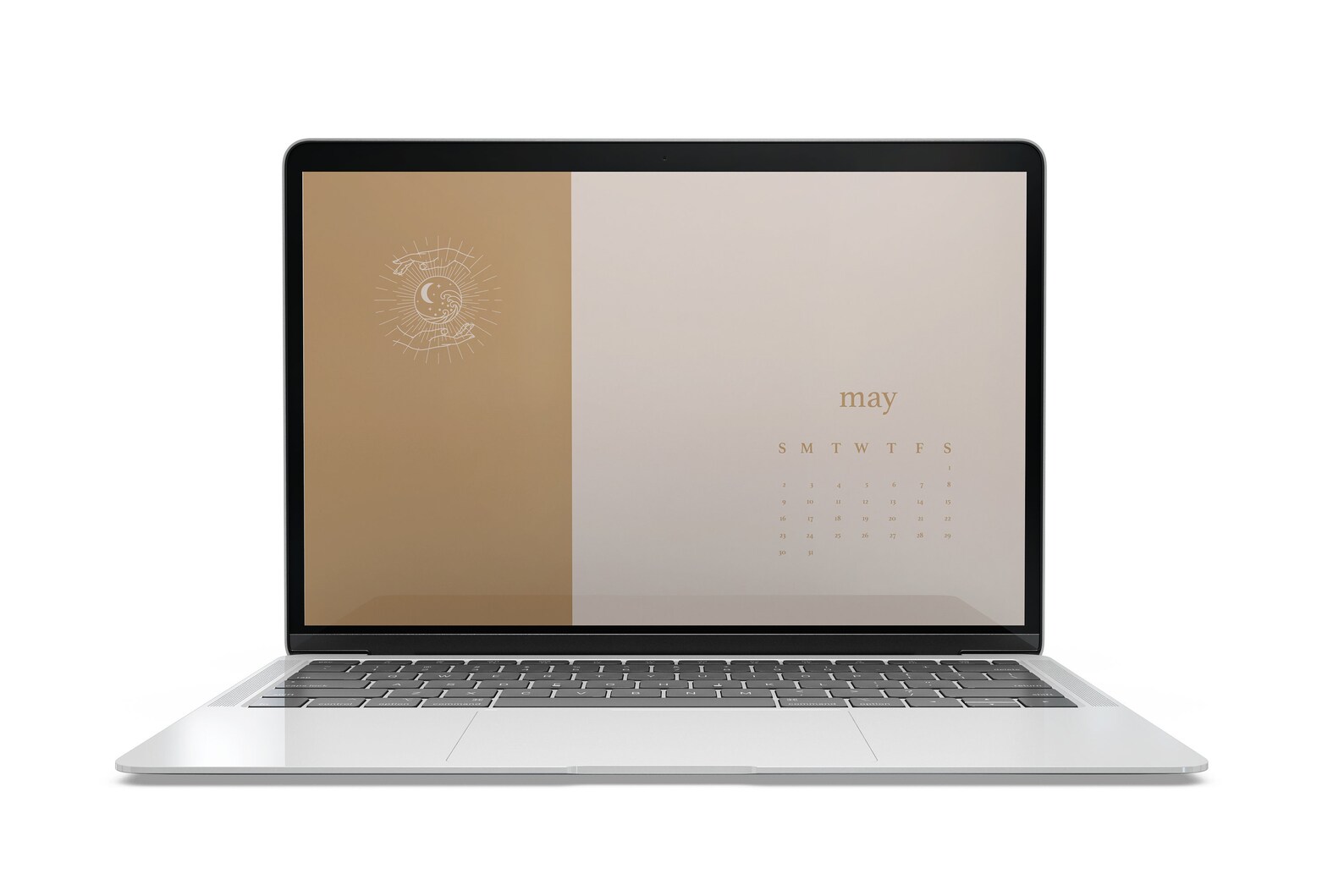 2021 Desktop Wallpaper Digital Calendar Modern Minimalist | Etsy