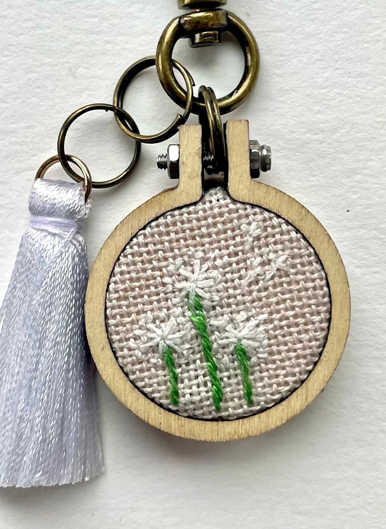 Mini Embroidery Hoop Tiny Wooden Round Circle Frame for Cross Stitch  Embroidery and DIY Jewellery Pendant Making 