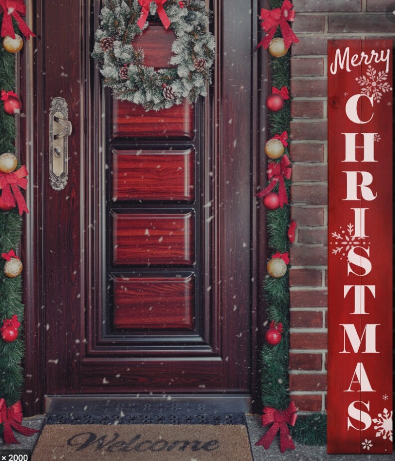 Christmas Vinyl Letters for Do It Yourself Signs PRICE per Etsy