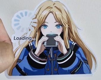 Pragmata sticker / magnet / decal / acrylic charm