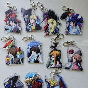 Persona 5 Acrylic Charm | Phantom Thieves Keychain | Double sided
