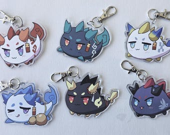 Arknights beans Acrylic charm
