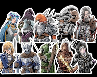elden ring nightreign stickers / magnet / decal / acrylic charm