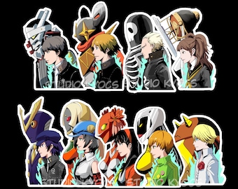persona 4 sticker / magnet / decal