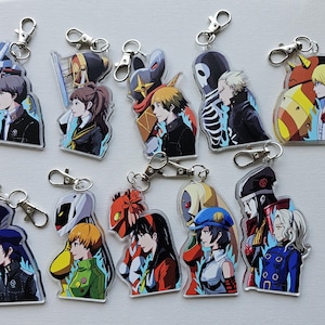persona 4 acrylic charm
