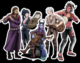 Baldur's gate 3 instrument sticker / Decal / Magnet