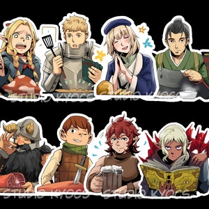 delicious in dungeon sticker / magnet / decal