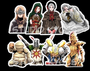 souls borne sticker / magnet / decal / acrylic charm