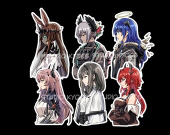 Arknights sticker / magnet / decal / acrylic charm