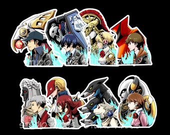 persona 3 sticker / magnet / decal set 1