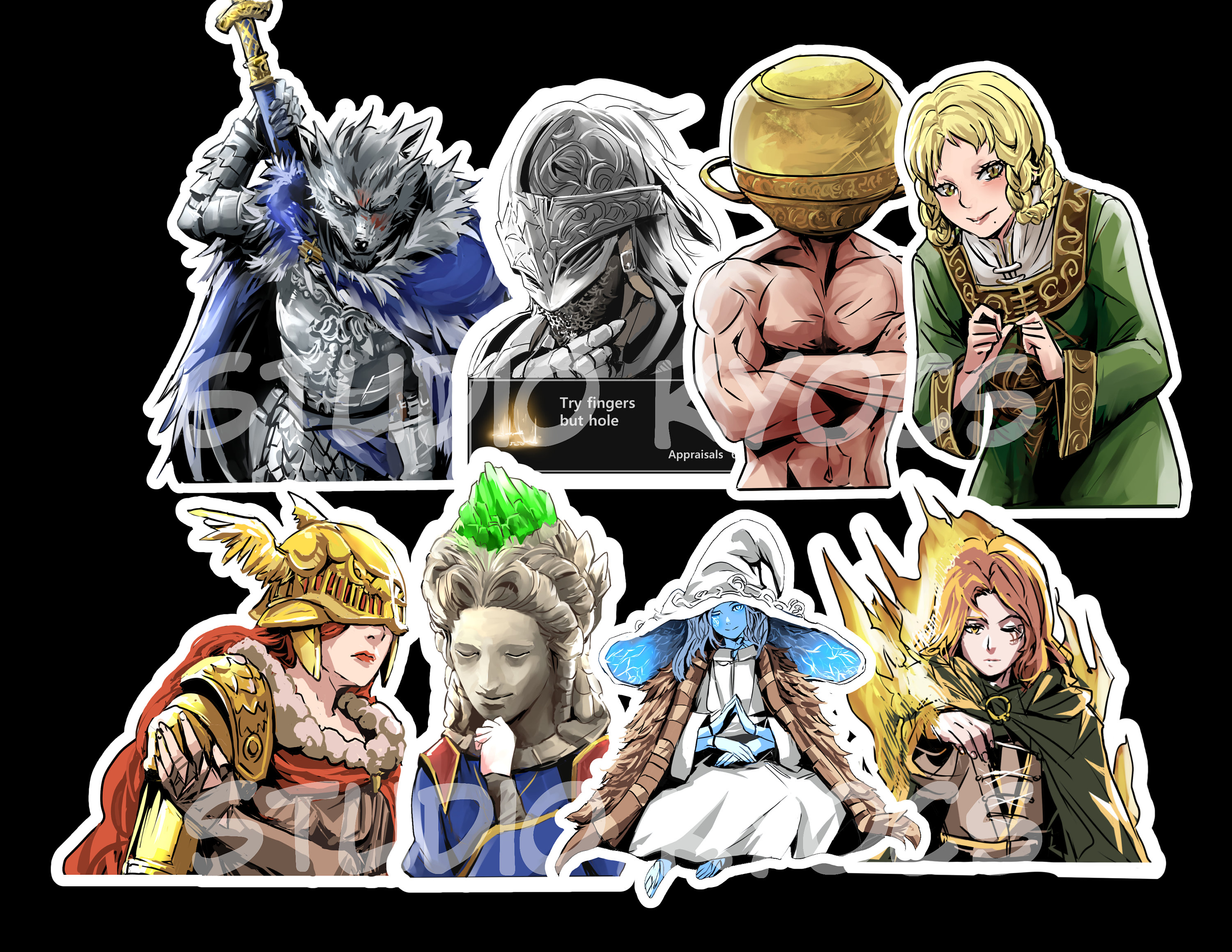 Elden ring stickers - Etsy 日本