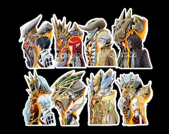 Metaphor: refantazio sticker / magnet / decal / acrylic charm
