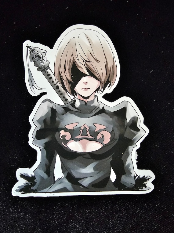 Nier Automata 2B Sticker / Magnet / Decal - Etsy