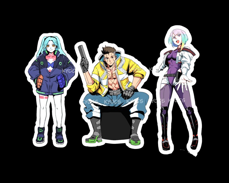 Cyberpunk 2077 Edgerunner Sticker / / Decal Etsy