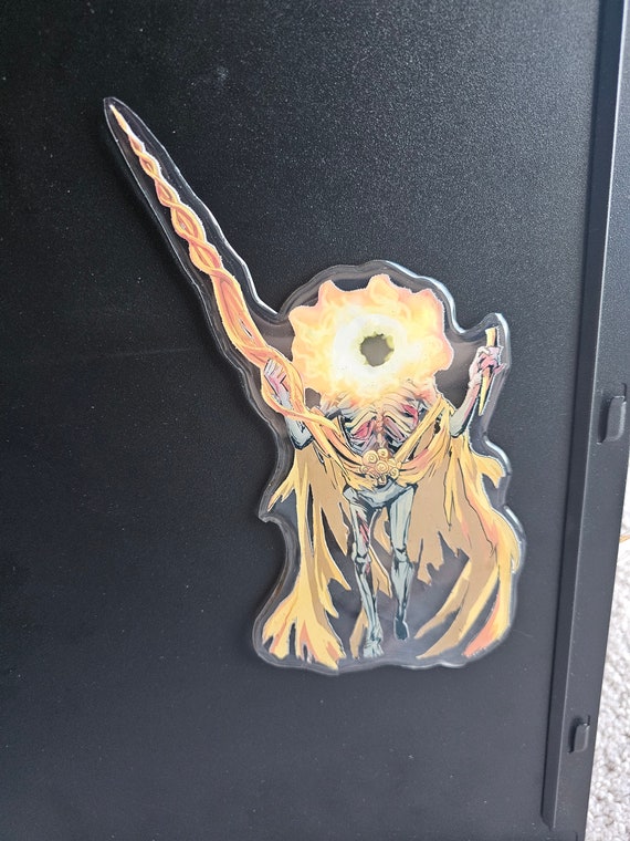 Elden Ring Midra Lord of Frenzied Flame Stickers / Magnet / Decal