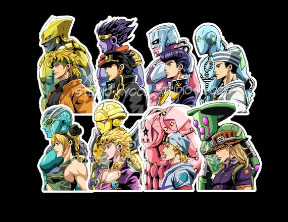 Jojo sticker / magnet / decal