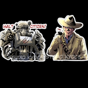 Fallout sticker / magnet / decal