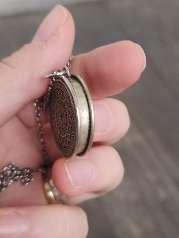 Rare Antique Victorian Silver Chatelaine Thread H… - image 2