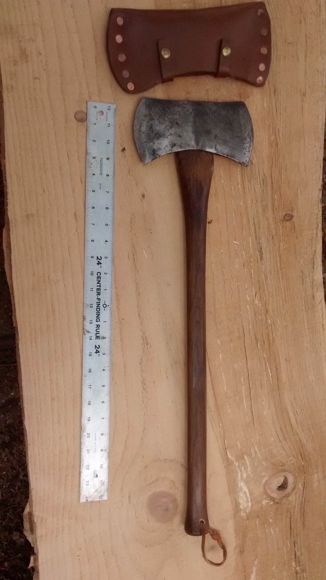 Collins Legitimus Cruiser Axes Custom Sheath 1950 USA Made Etsy New