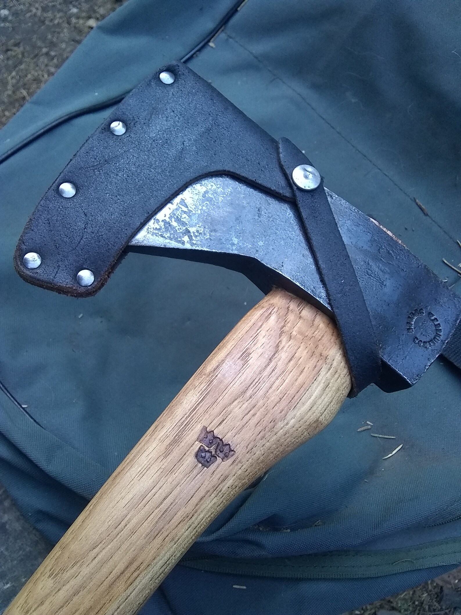 Wetterlings Swedish Army Axe 1.2 Kg 2.2 Pound Rare Army Label Handle