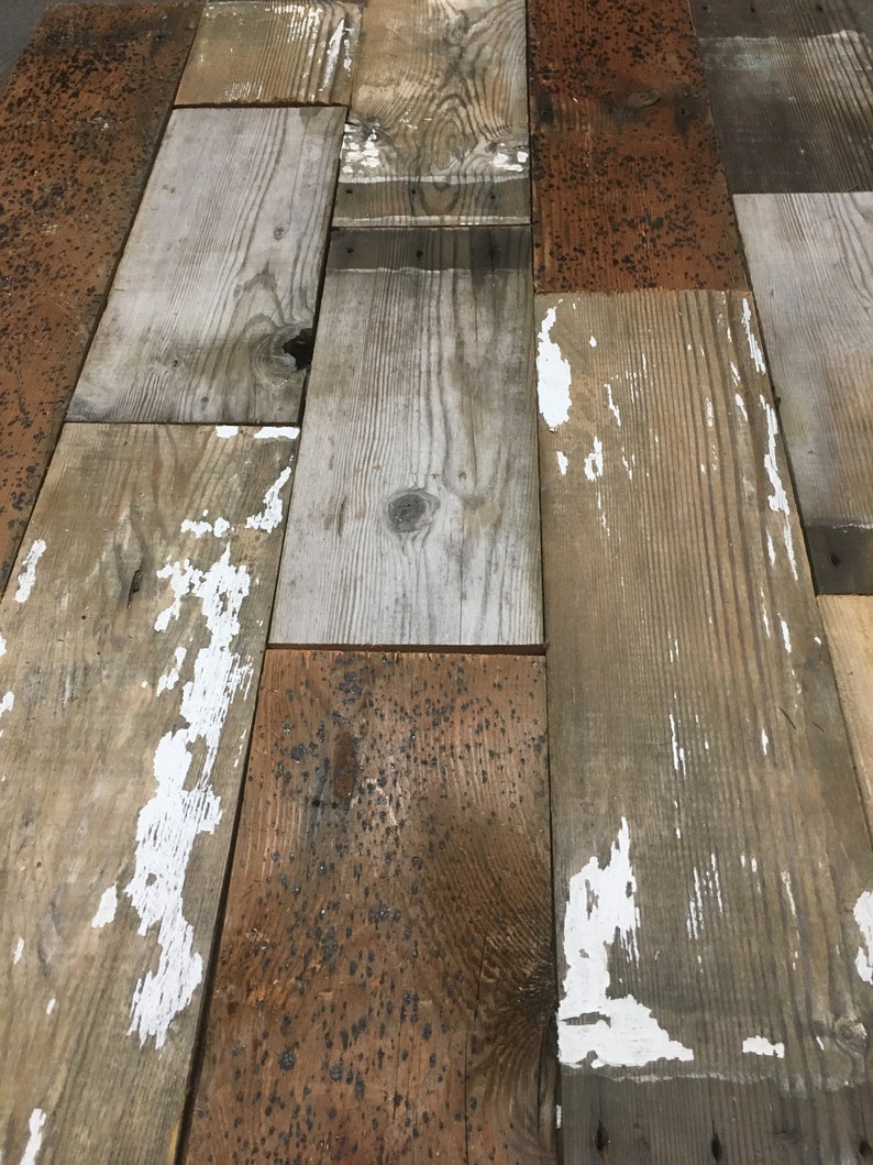 Authentic Shabby Wall Decor Rustic Multi-color Grey Farmhouse SHIPLAP