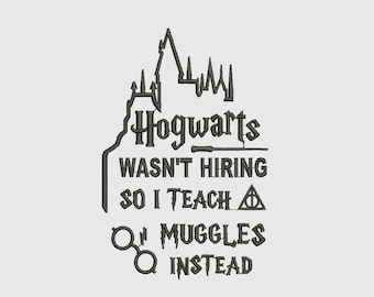 Download I teach muggles | Etsy