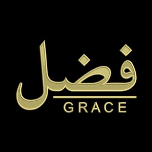 Digital, Grace, Arabic Calligraphy, Machine Embroidery Design, 5 sizes