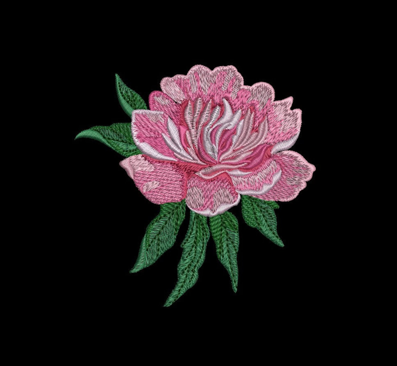 Peony machine embroidery design peonies pink 4 sizes  etsy Peony machine embroidery design peonies pink 4 sizes  etsy