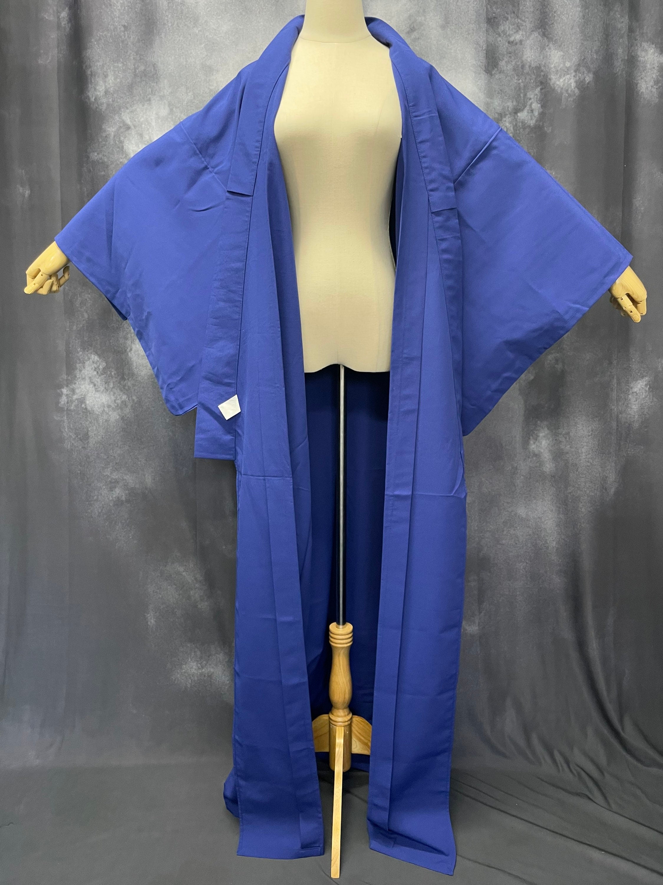 Japanese Vintage Blue Kimono/unisex Kimono/japanese Etsy