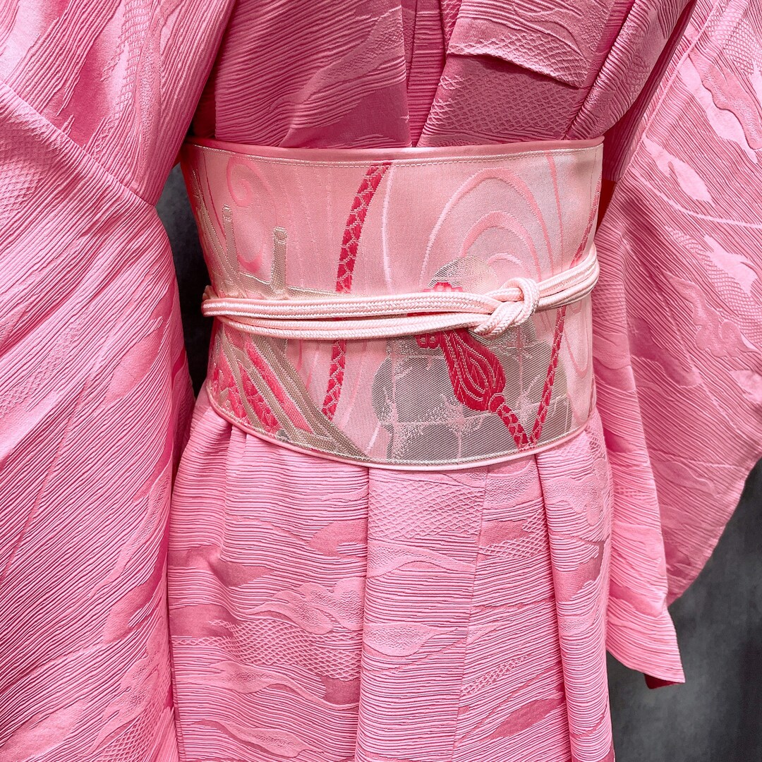 Japanese Kimono Belt ,silk Belt,kimono, Remade Belt, Handmade Belt