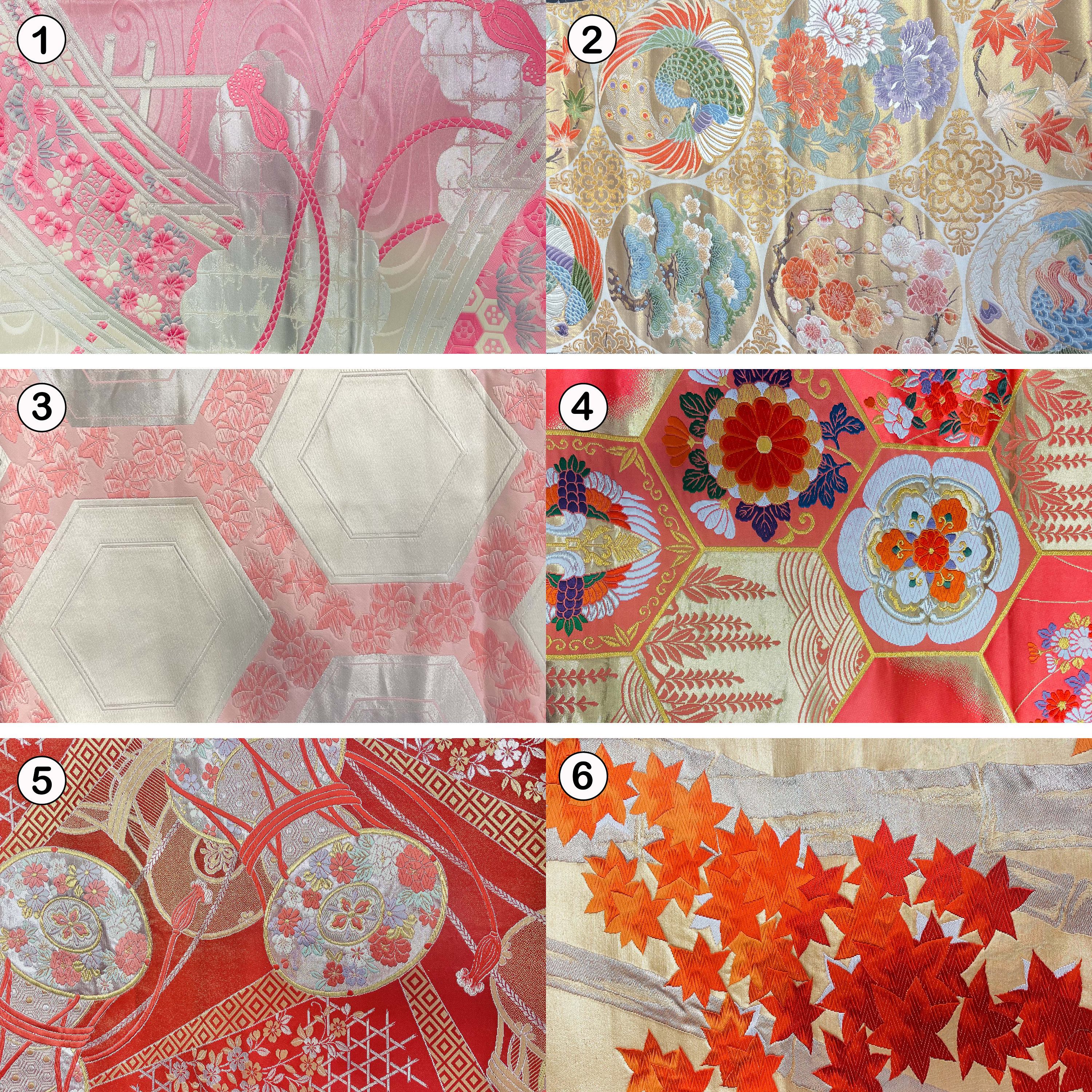 Abstract Hand Crafted Obi belt upcycled silk ties cummerbund Cinch circles  OS How To Make An Obi Belt: Unbelievably Easy DIY For A  main image 2