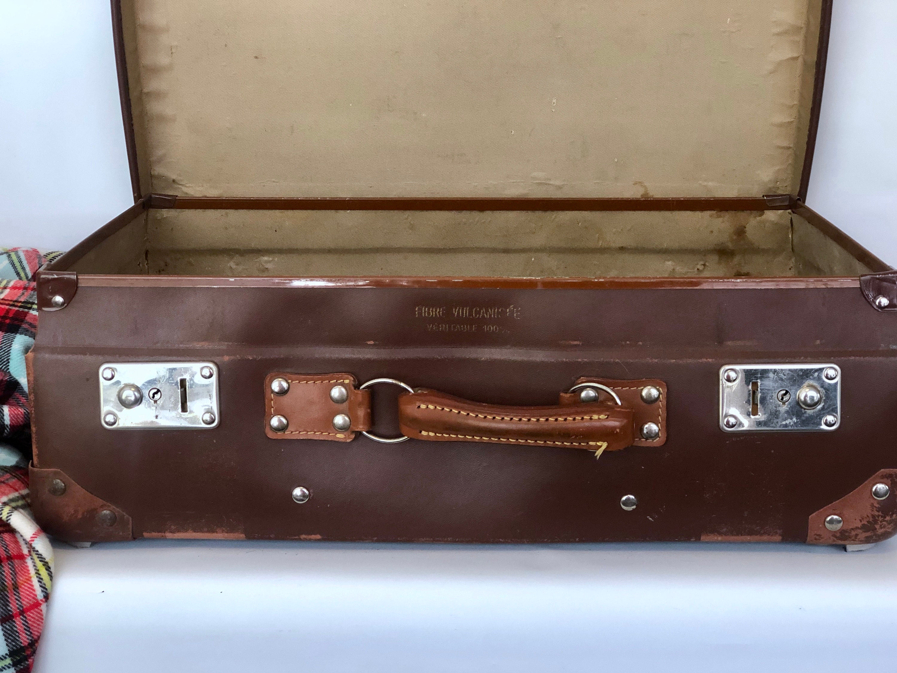 Vintage Leather Suitcase Sewing Kit Made in Austria Advertising Piece -  Ruby Lane