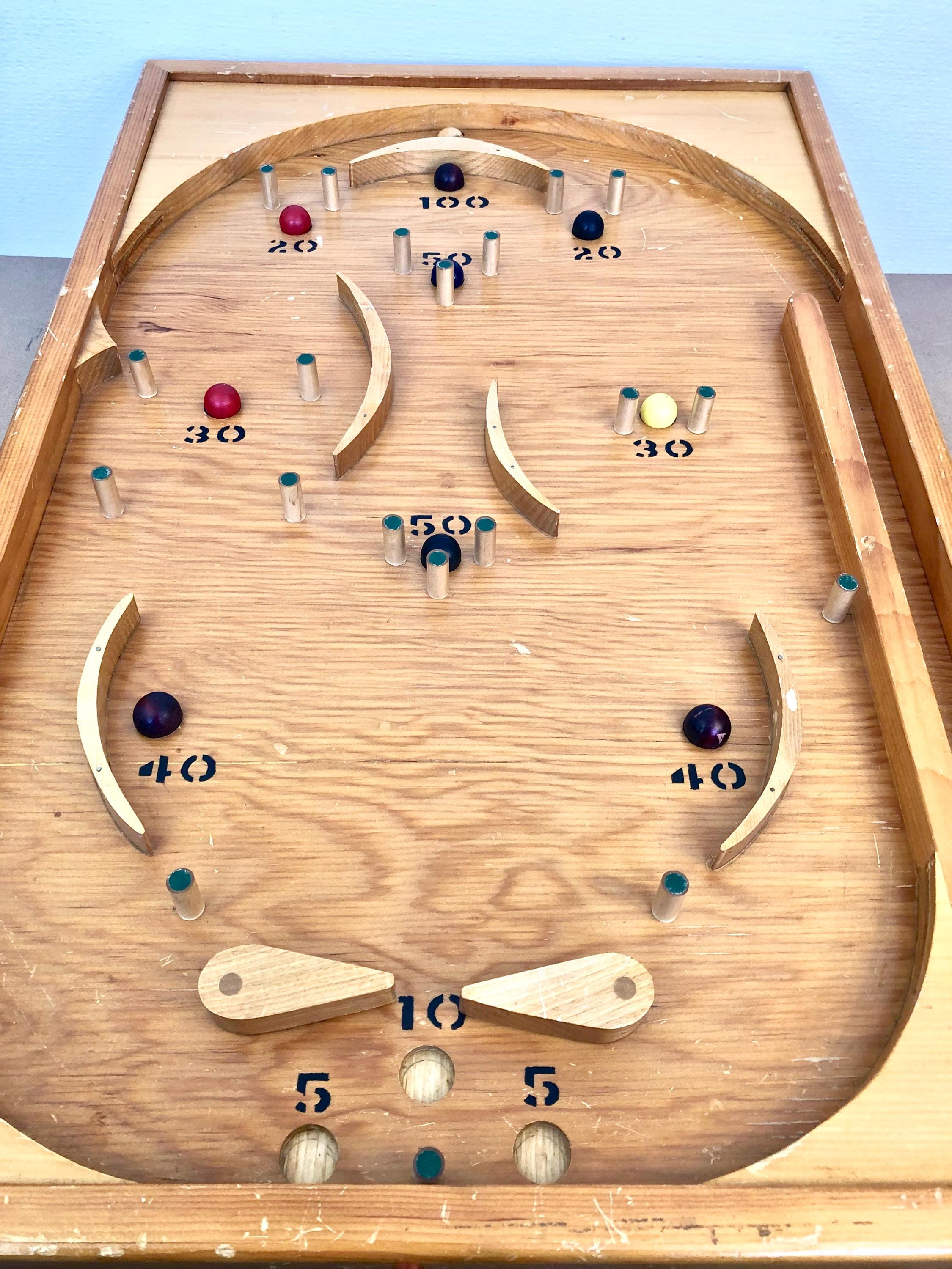 ミッドセンチュリー ティボリ スタイル バガテル ピンボール ゲーム