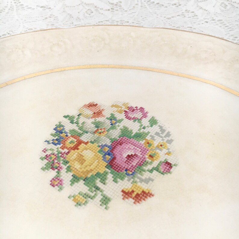 Sovereign Canada British Empire Made Serving Platter / Cross Etsy