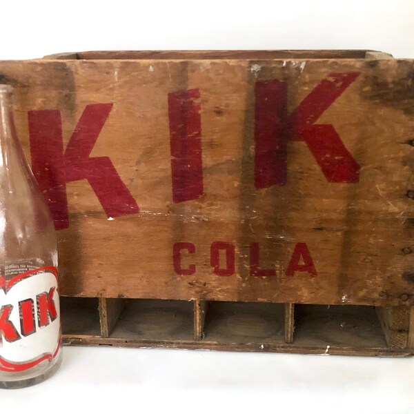 Wood Soda Crate - Etsy