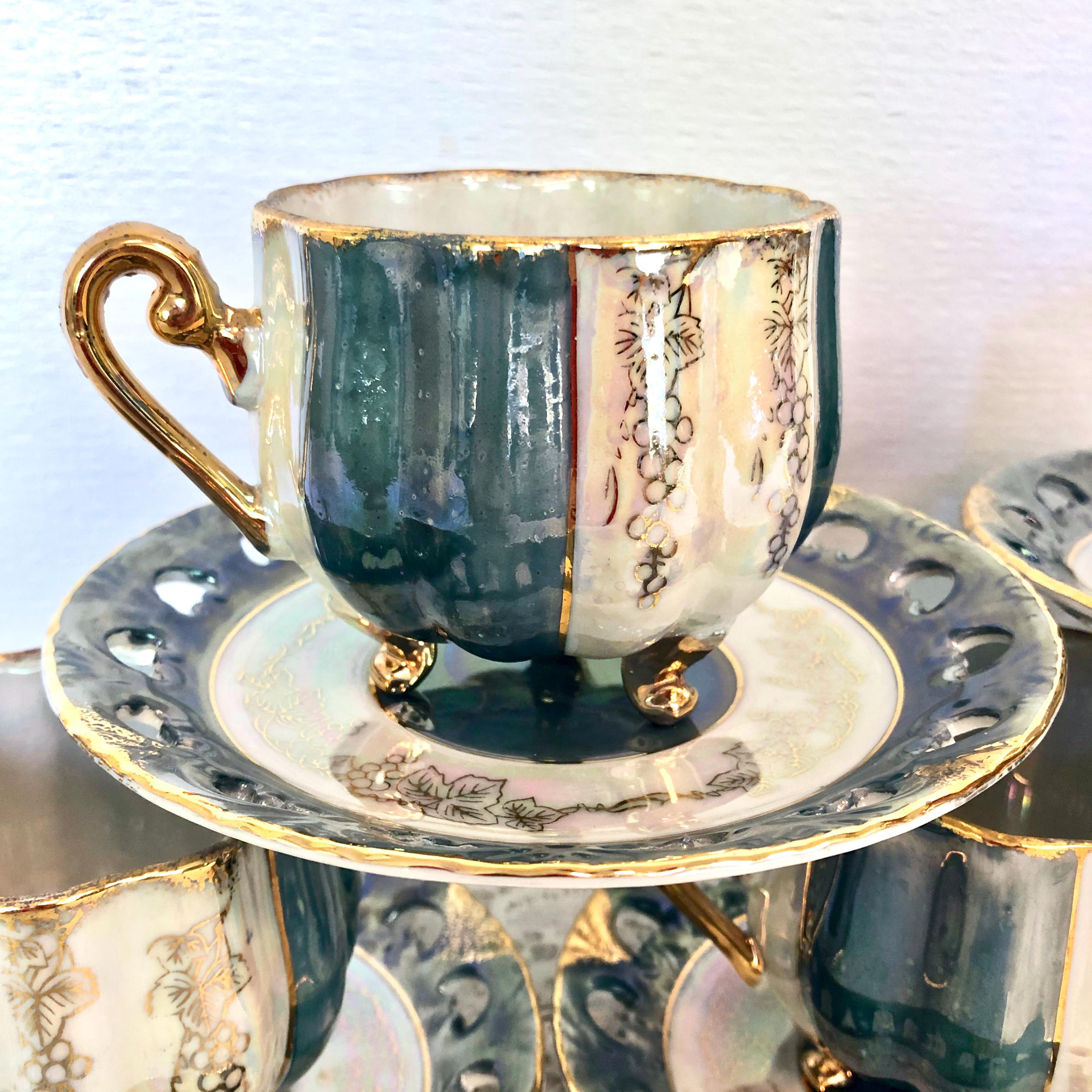 Pearl china tea set - Etsy 日本