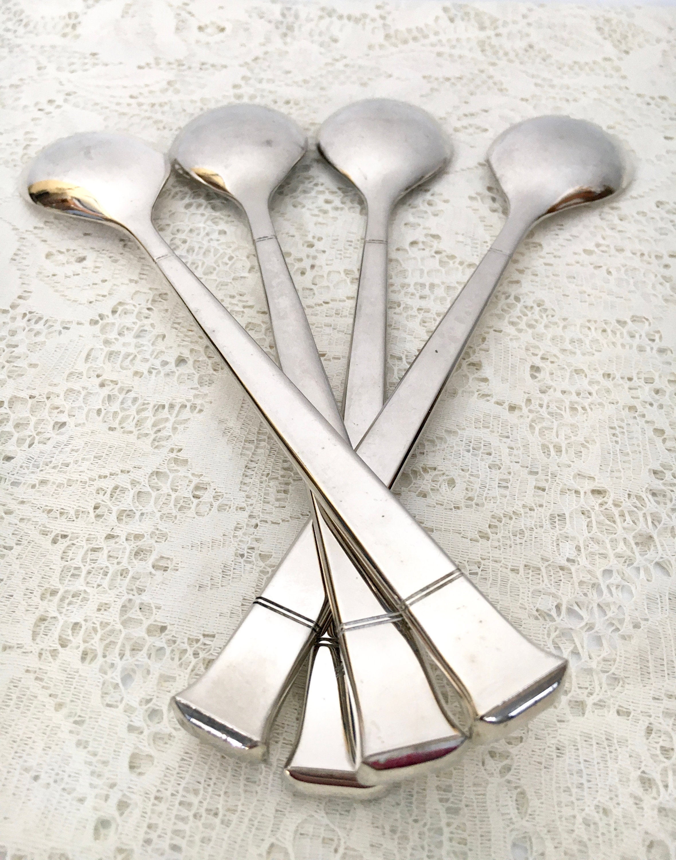 Two 2 Sets Salad Serving Utensils / Serving Utensils / Fine Etsy Canada