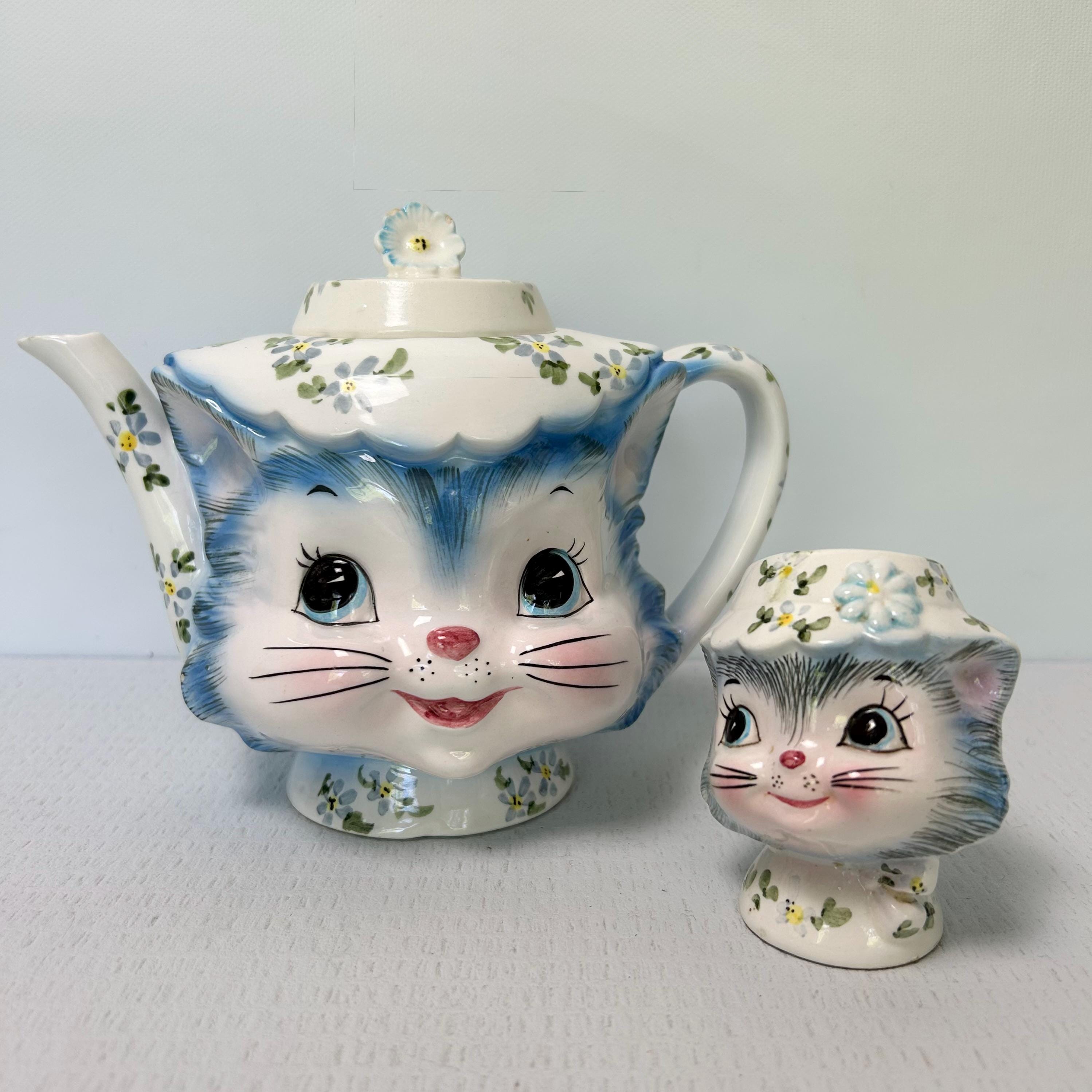 Miss Priss Lefton Teapot - Etsy